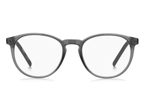 Мужская оправа для очков Hugo HG 1308 KB7, цвет: серый, панто, пластик ...