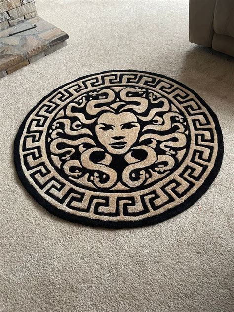 Medusa Rug Etsy Funky Rugs Tufting Diy Tufted Rug