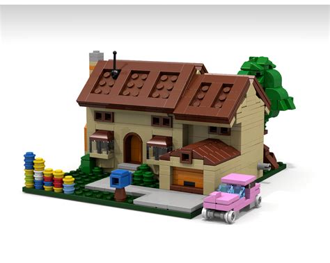 LEGO IDEAS - The Simpsons House - Micro Scale Modular Building