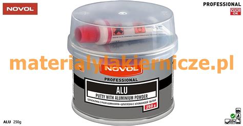 NOVOL ALU 250g Szpachlówka z Pyłem Aluminiowym Novol 1160