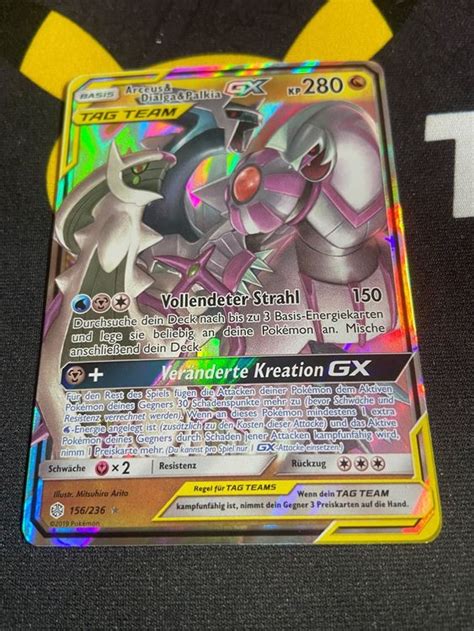 Arceus Dialga Palkia Gx Tag Team Kaufen Auf Ricardo