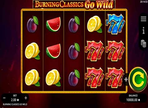 Machine à sous Burning Classics Go Wild de Booming Games Jeux