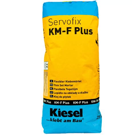 Kiesel Servofix KM-F Plus - flexibler Fliesenkleber Feinsteinzeug (25KG)