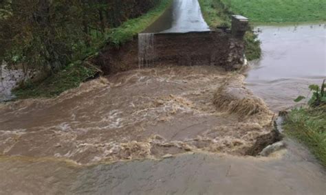 First Of King Edward Bridges Destroyed By Heavy Rain Two Years Ago To