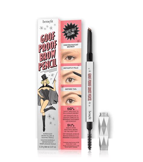 BENEFIT Cosmetics Goof Proof Waterproof Easy Shape Fill Eyebrow