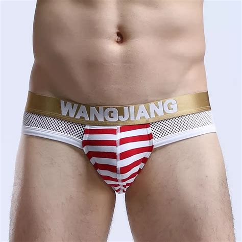 Brief Bikini Trusa Underwear Rayas Colores Sj Xshopmen