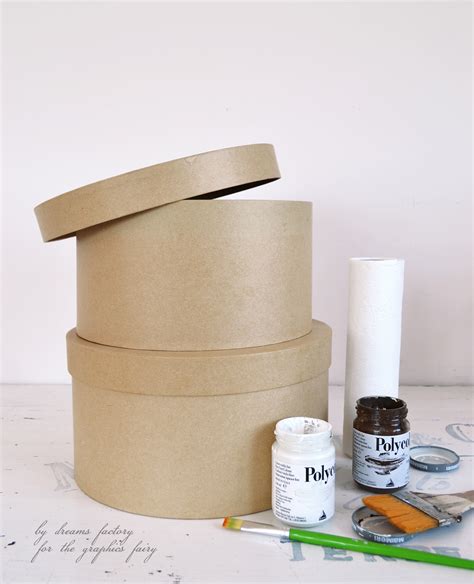 Diy Vintage Hat Boxes