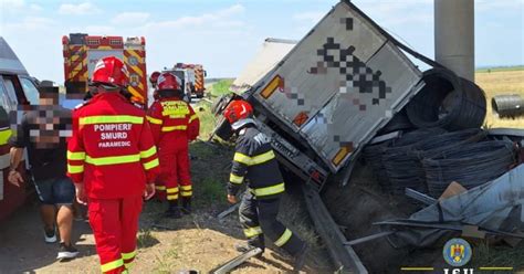 Accident grav pe A1 3 oameni au murit și alți 4 au fost răniți după