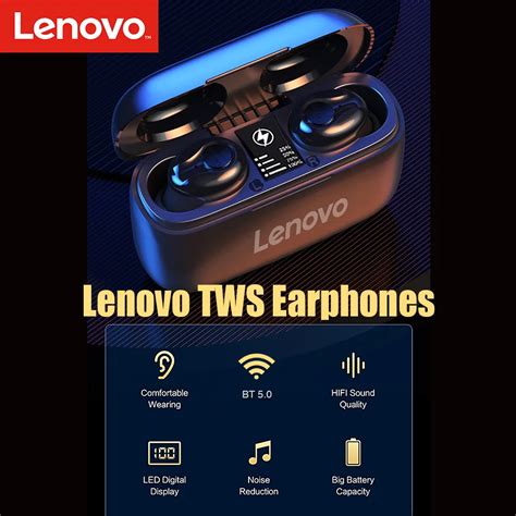 Lenovo Ht18 Tws Bluetooth Wireless Earphones Price In Bangladesh