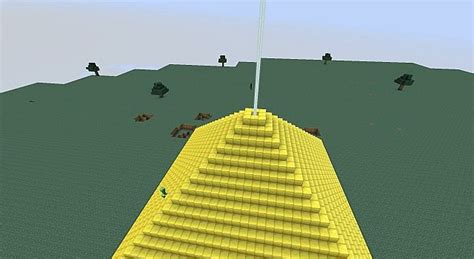 Golden Beacon Pyramid Minecraft Map