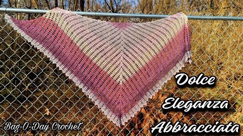 VERY EASY Beautiful And Delicate Crochet Shawl Tutorial Dolce