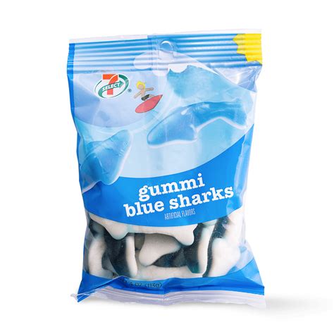 7 Select Gummi Sharks 7 Eleven