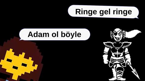 MERHAMETİME KALDIN UNDYNE Undertale Nostalji İyi Son YouTube