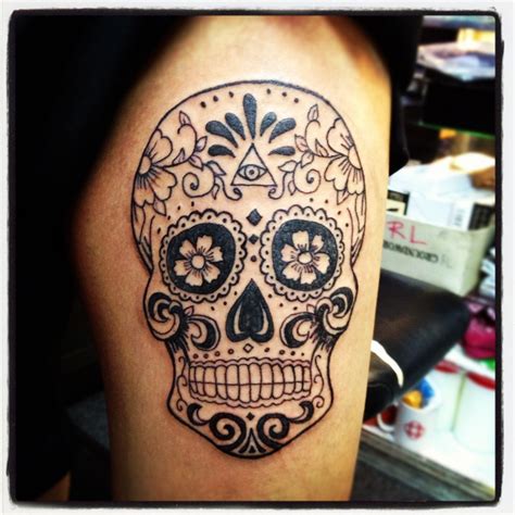 Sugar Skull Tattoo - TATTOOS