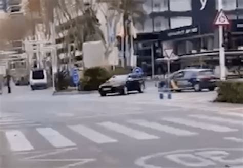 VÍDEO La persecución de película por Benidorm para detener a un