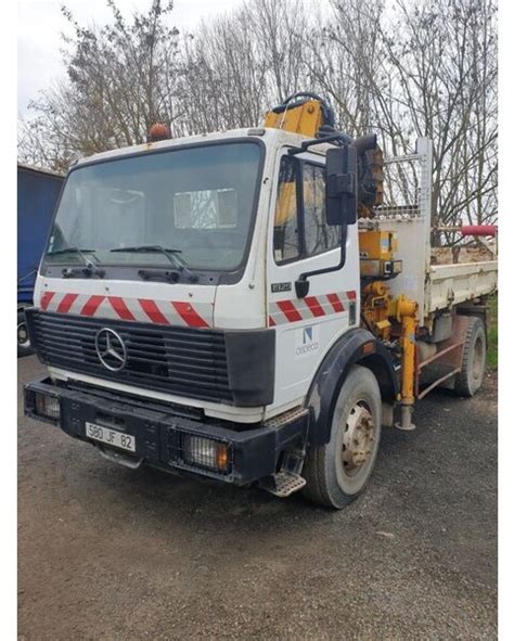 Mercedes Benz Sk Full Steel Tipper Crane For Sale Tipper