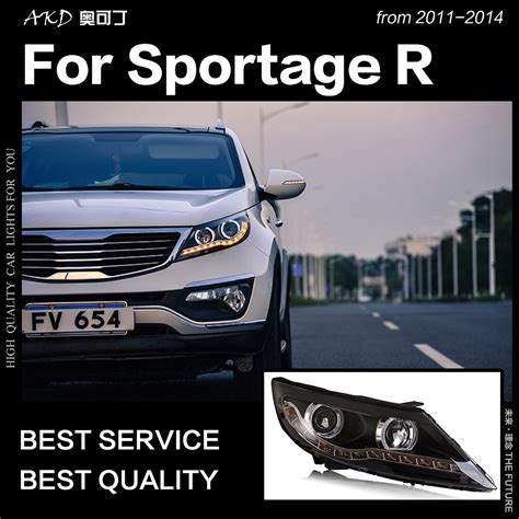 AKD Car Styling Head Lamp For Kia Sportage Headlights 2011 2014