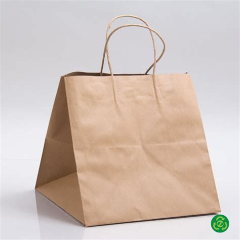 Wholesale Natural Kraft Paper Shopping Bags 100 Recycled