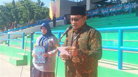 Kausbag Tu Kemenag Bone Didaulat Baca Doa Hut Pgri Ke