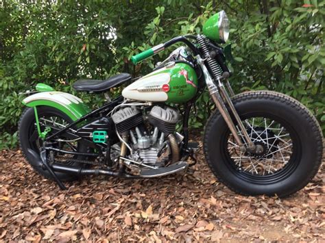 1948 Harley Davidson Wl Flathead Bobber For Sale At Auction Mecum