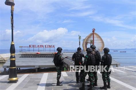 Resmikan Penataan Kota Kupang Jokowi Pengunjung Makin Nyaman Kunjungi