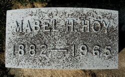 Mabel H Byington Hoy M Morial Find A Grave