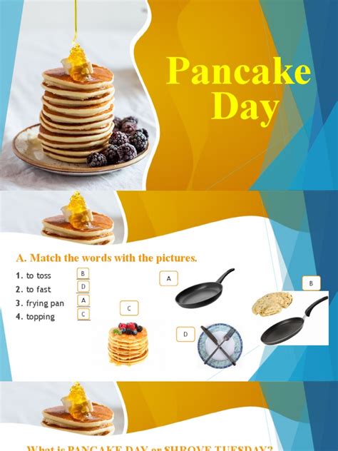 Pancake Day Traditions, Video and Quiz | PDF | Carnival | Christian ...