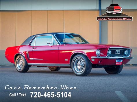 1968 Ford Mustang GT | Cars Remember When