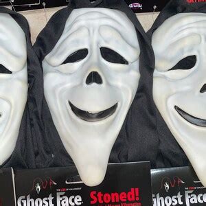 Scary Movie Stoned Ghost Face With Shroud Costume Mask With flaws NWT - Etsy