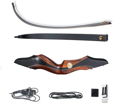 Archery 60 Takedown Hunting Recurve Bow And Arrow Set For Adults