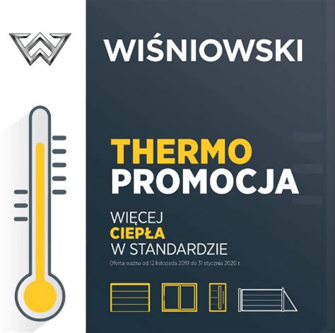 Promocja Wiśniowski THERMO Okna Bramy Drzwi Brammet info