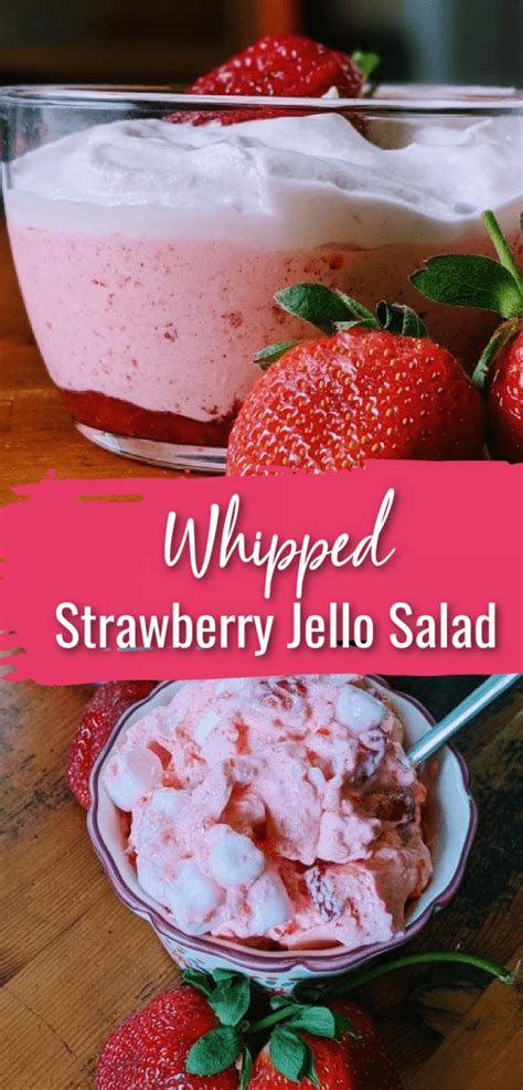 Easy strawberry jello salad with cool whip – Artofit