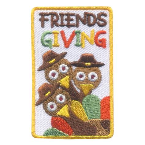 Friendsgiving Patch Program® Makingfriends