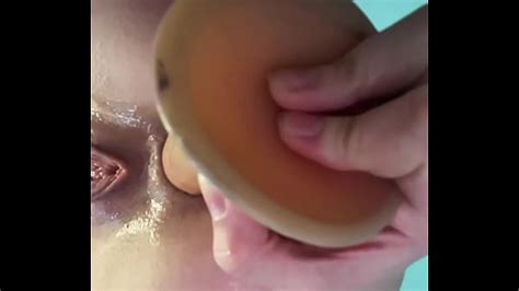 Anal Fucking Close Up Double Penetrating With Huge Dildo Jebacky