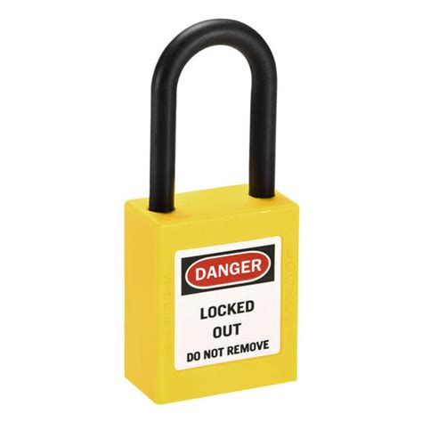 Lockout Safety Padlocks Yellow Next Day Safety