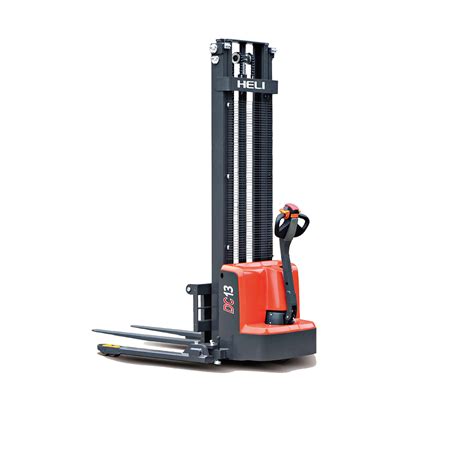 Heli Kg Battery Electric Straddle Stacker With Mm Lift Height