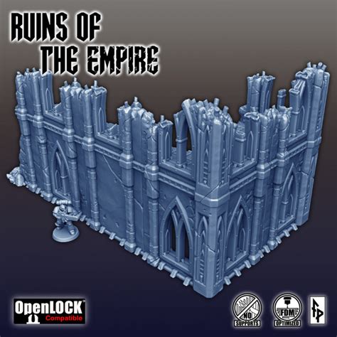 3d Printable Ruins Of The Empire By Forbidden Prints