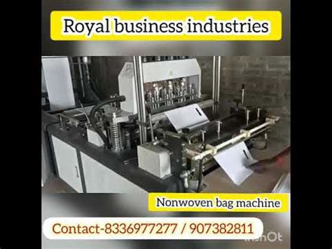 T Shirt Bag Making Machine At Best Price In India