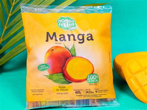 Embalagem nova da Nossa Fruta para polpas de 400 gramas com mais ...