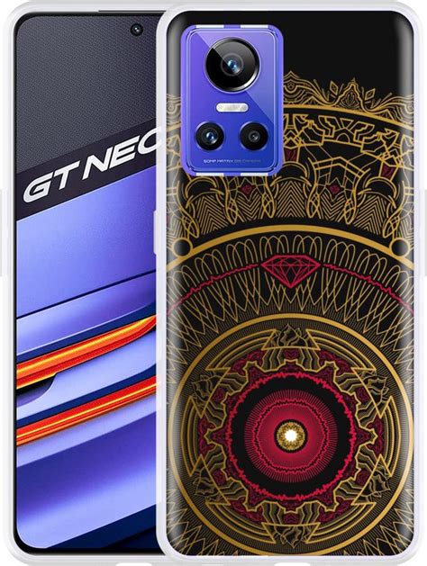 Realme GT Neo 3 Hoesje Mandala Fantasie Designed By Cazy Bol