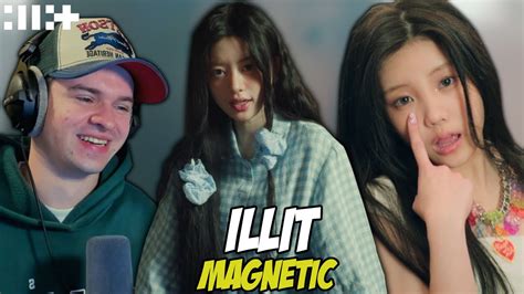 Illit Magnetic Official Mv Reaction Youtube