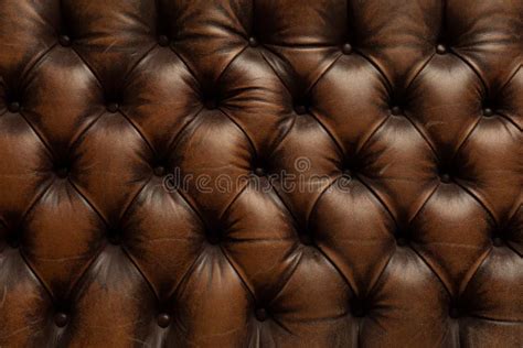 Luxury Brown Leather Sofa Background Texture Stock Image Image Of