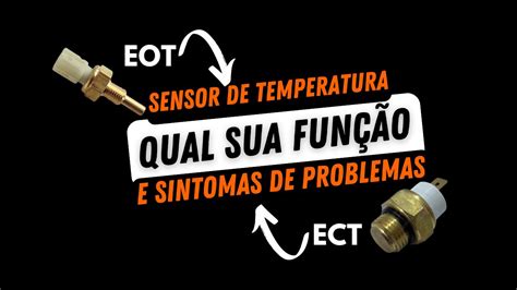 Sensor De Temperatura Do Motor Eot Ect Manual Duas Rodas