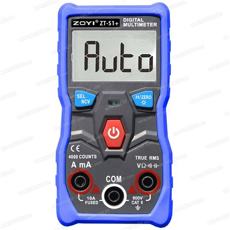 ZOYI ZT-S1+ Smart Digital Multimeter Fully Automatic Capacitance ...