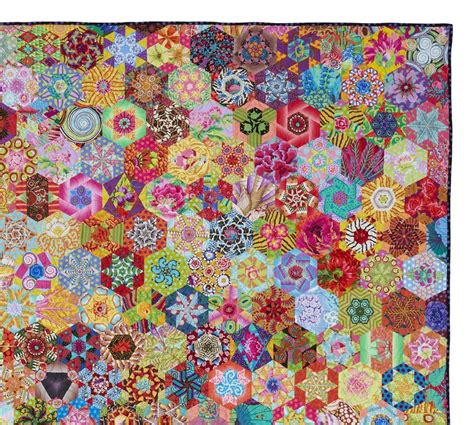 Glorious Hexagon Quilt Along Just Getting Started Hexagon