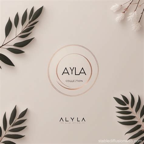 Minimalist Vector Logo for AyLa Collection | Stable Diffusion Online