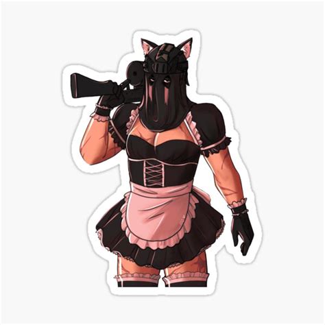 "Maid Konig" Sticker for Sale by ArtbyMarn | Redbubble