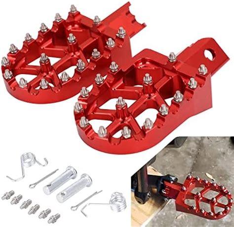 Amazon Fr Cale Pied Moto Repose Pieds Moto Universel Aluminium Cnc