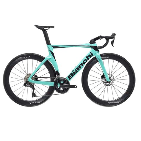 Vélo carbone OLTRE COMP 105 DI2 DISC 12V céleste CK16 graphite glossy