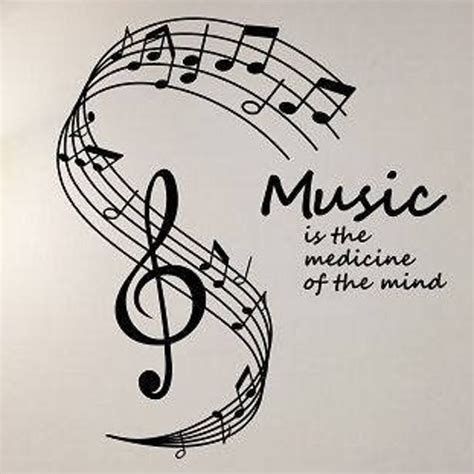 Music Is Life Wall Art Quote Pvc Decal Wall Art Sticker Etsy